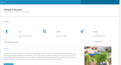 Desktop Screenshot of childrensmuseumineaston.org